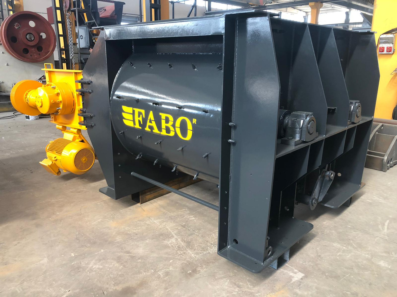 FABO twin shaft mixer - Cement mixer: picture 2 FABO twin shaft mixer - Cement mixer: picture 2
