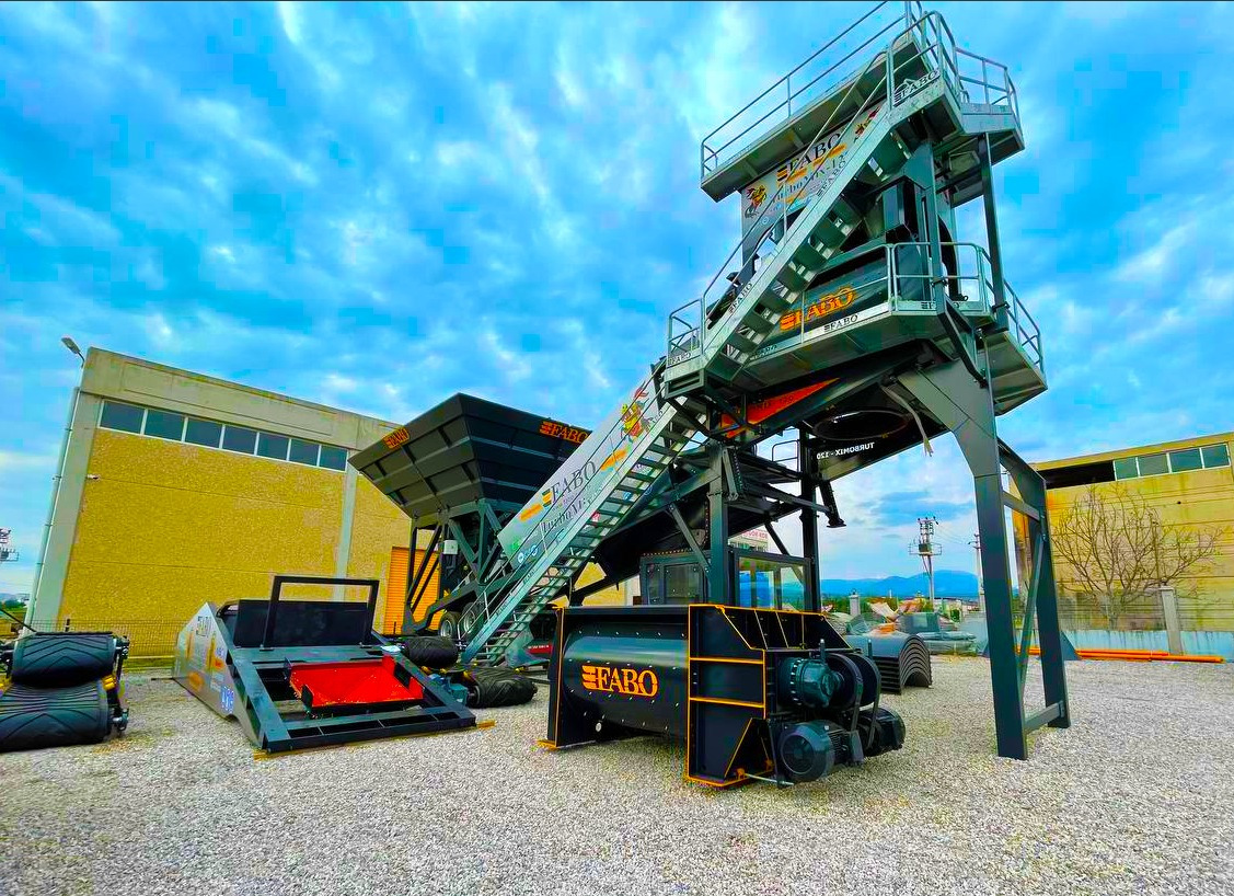 FABO twin shaft mixer - Cement mixer: picture 2 FABO twin shaft mixer - Cement mixer: picture 2