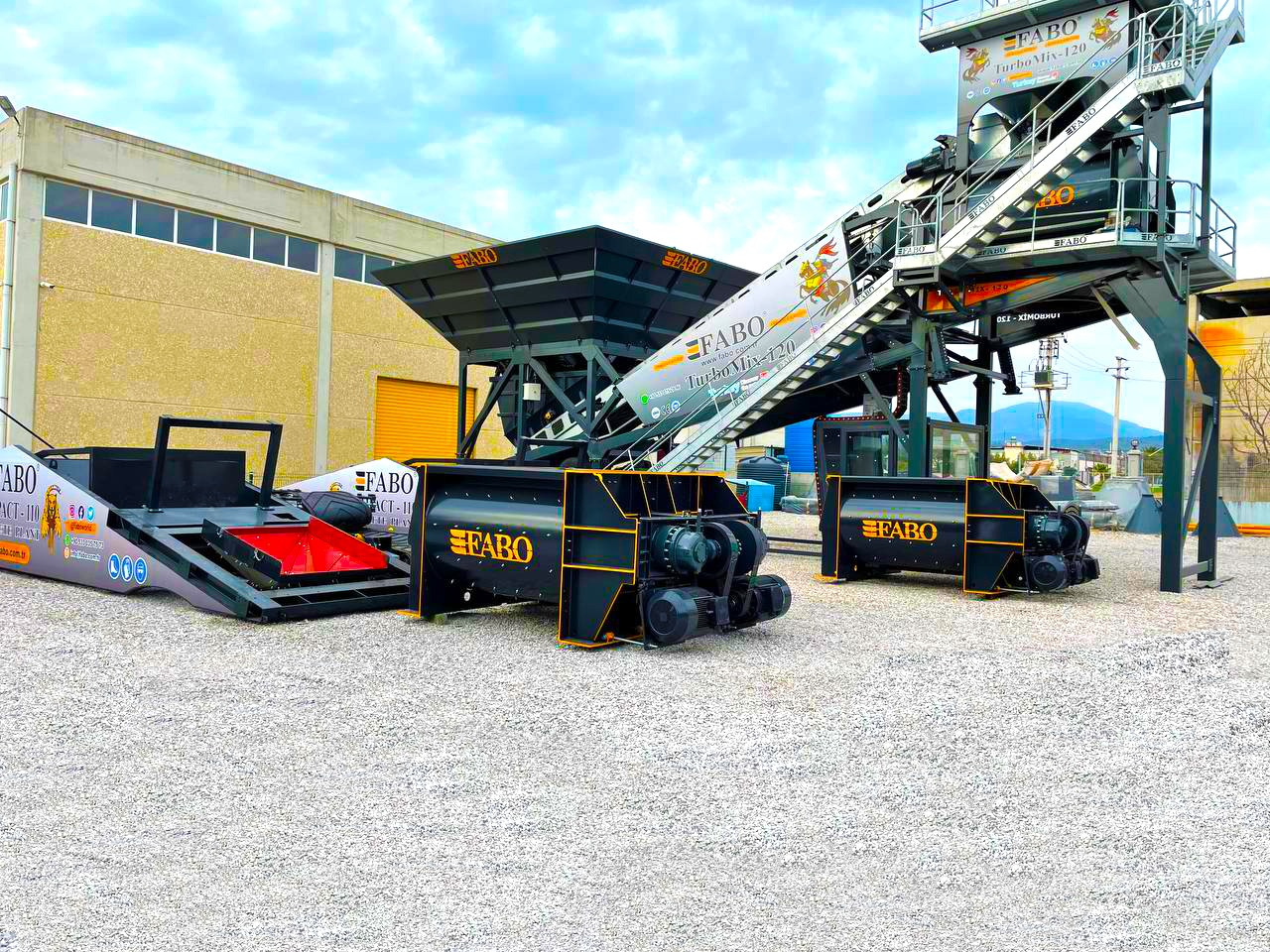 FABO twin shaft mixer - Cement mixer: picture 5 FABO twin shaft mixer - Cement mixer: picture 5