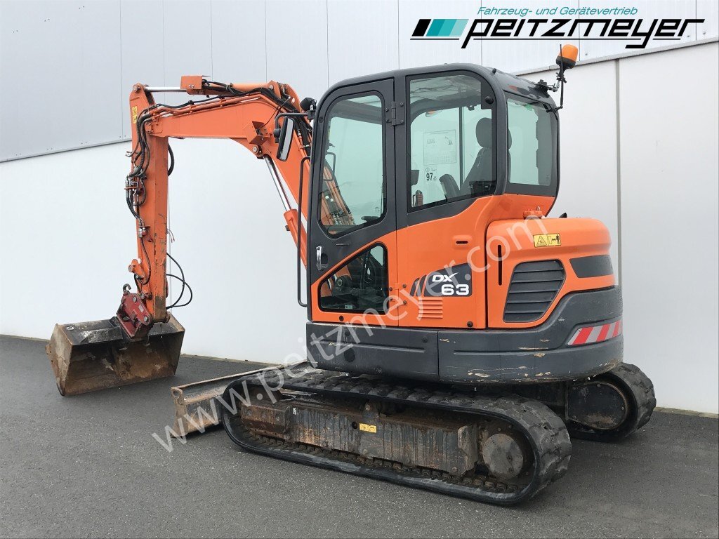 Doosan Kettenbagger DX 63-3 PowerTilt 070 , MS 03, mehrfach vorhanden - Mini excavator: picture 4 Doosan Kettenbagger DX 63-3 PowerTilt 070 , MS 03, mehrfach vorhanden - Mini excavator: picture 4