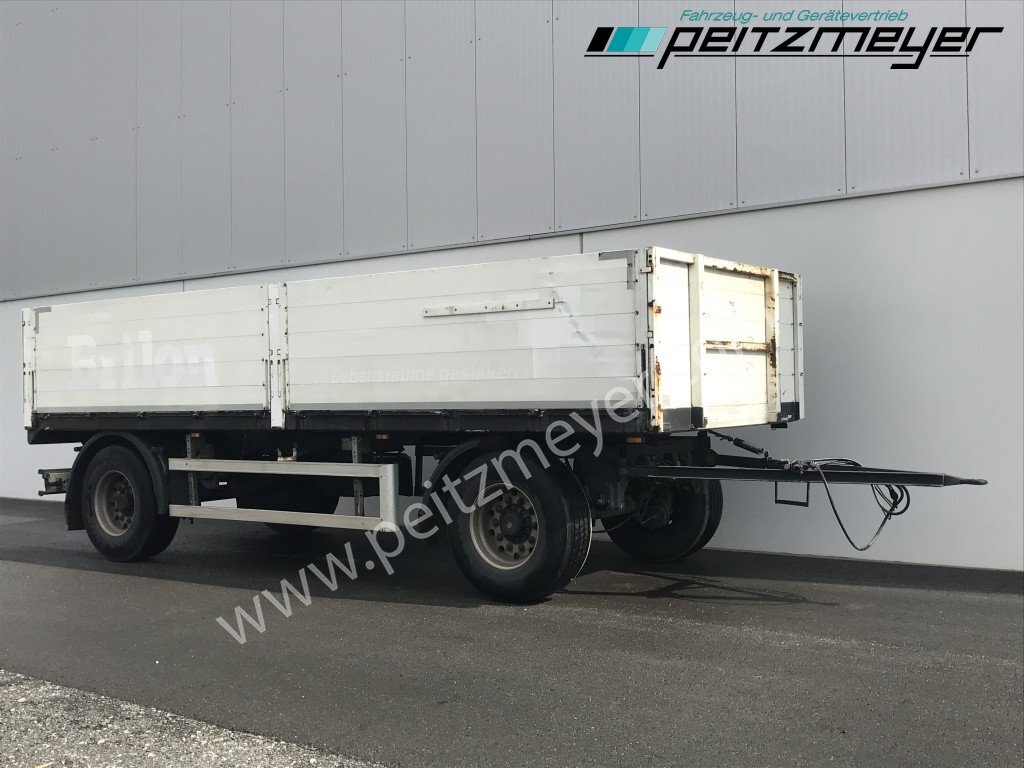 HEUSER 2 Achs Anhänger Baustoffanhänger - Dropside/ Flatbed trailer: picture 4 HEUSER 2 Achs Anhänger Baustoffanhänger - Dropside/ Flatbed trailer: picture 4