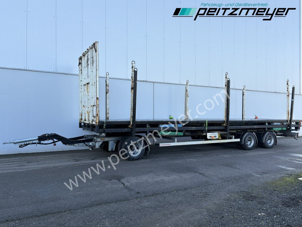 KRUKENMEIER 3-Achs-BDF-Anh. ZLC24 mit 2 Wechselbrücken verzinkt - Dropside/ Flatbed trailer: picture 3 KRUKENMEIER 3-Achs-BDF-Anh. ZLC24 mit 2 Wechselbrücken verzinkt - Dropside/ Flatbed trailer: picture 3