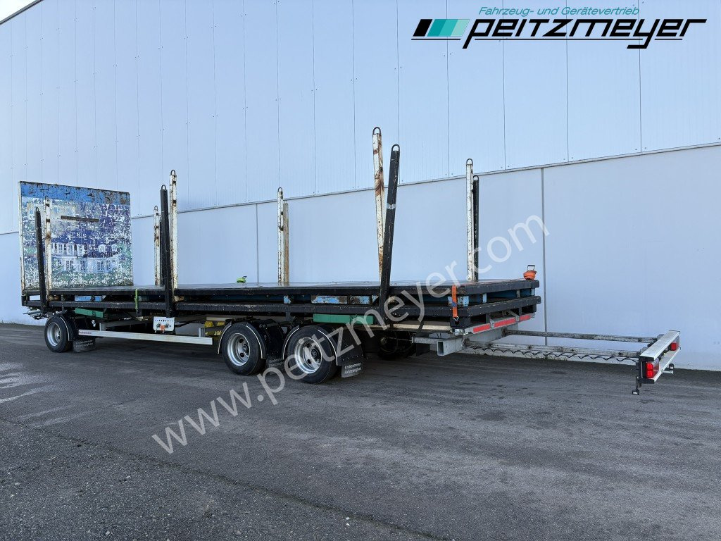 KRUKENMEIER 3-Achs-BDF-Anh. ZLC24 mit 2 Wechselbrücken verzinkt - Dropside/ Flatbed trailer: picture 2 KRUKENMEIER 3-Achs-BDF-Anh. ZLC24 mit 2 Wechselbrücken verzinkt - Dropside/ Flatbed trailer: picture 2