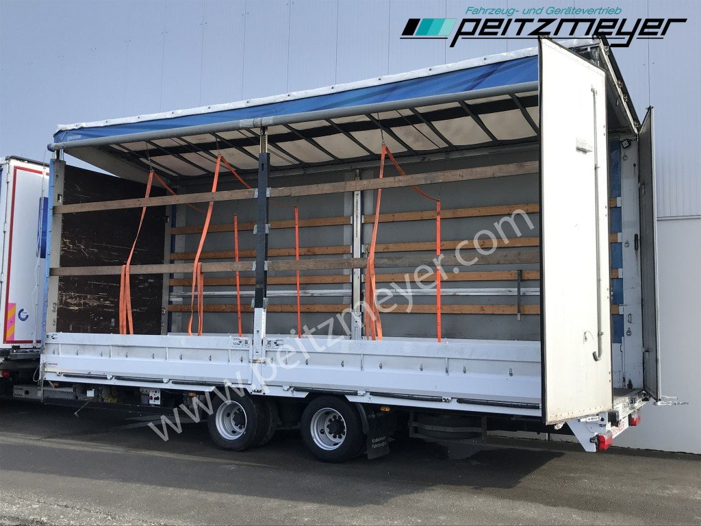 KRUKENMEIER Jumboanhänger TLPS 16,4, Hubdach, Edscha, verzinkt RSAB - Dropside/ Flatbed trailer: picture 2 KRUKENMEIER Jumboanhänger TLPS 16,4, Hubdach, Edscha, verzinkt RSAB - Dropside/ Flatbed trailer: picture 2