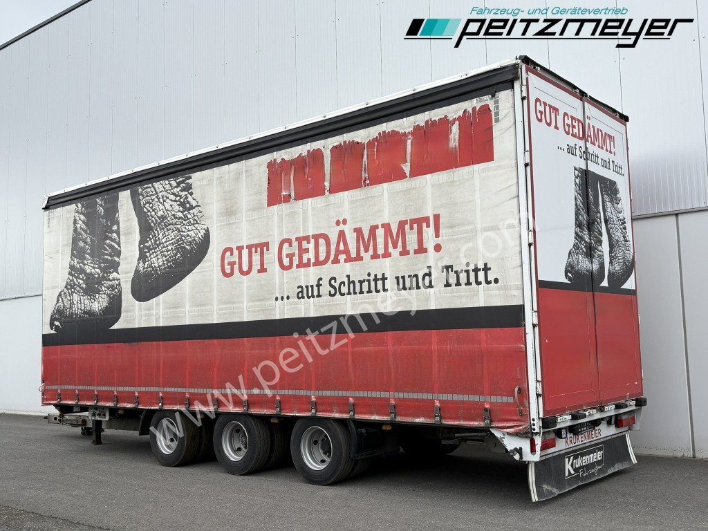 KRUKENMEIER Tridemanhänger TLP 25 zwillingsbereift, Liftachse - Curtainsider trailer: picture 2 KRUKENMEIER Tridemanhänger TLP 25 zwillingsbereift, Liftachse - Curtainsider trailer: picture 2