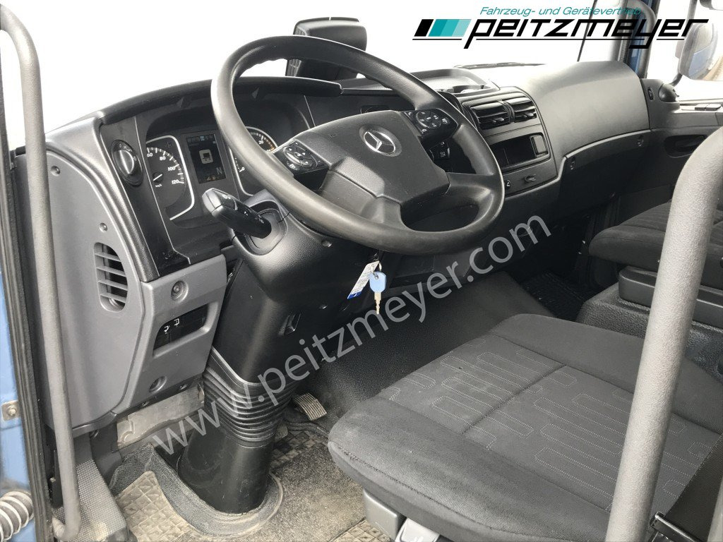 Curtain side truck MERCEDES-BENZ Atego 818 L Pritsche+LBW, Klima, 2 x AHK: picture 21