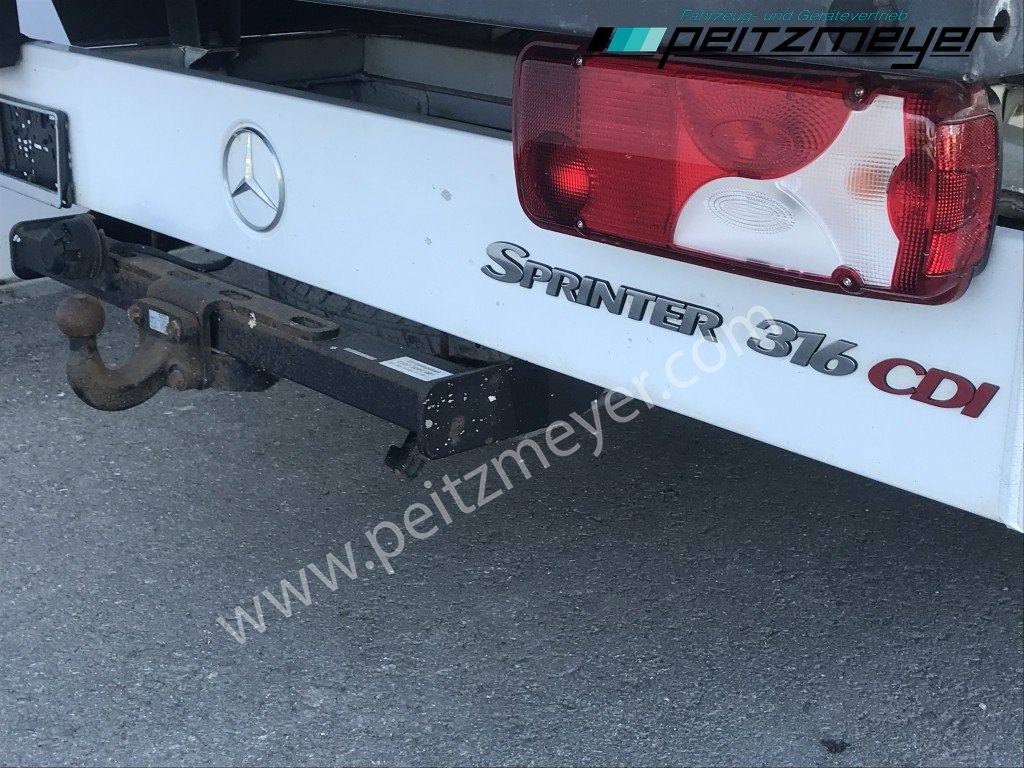 Open body delivery van, Crew cab van MERCEDES-BENZ Sprinter 316 CDI Maxi - Doka: picture 16