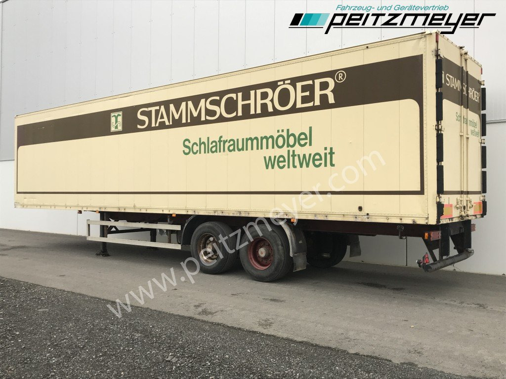 WEFA Kofferauflieger 2 Achs Koffer - Closed box semi-trailer: picture 2 WEFA Kofferauflieger 2 Achs Koffer - Closed box semi-trailer: picture 2