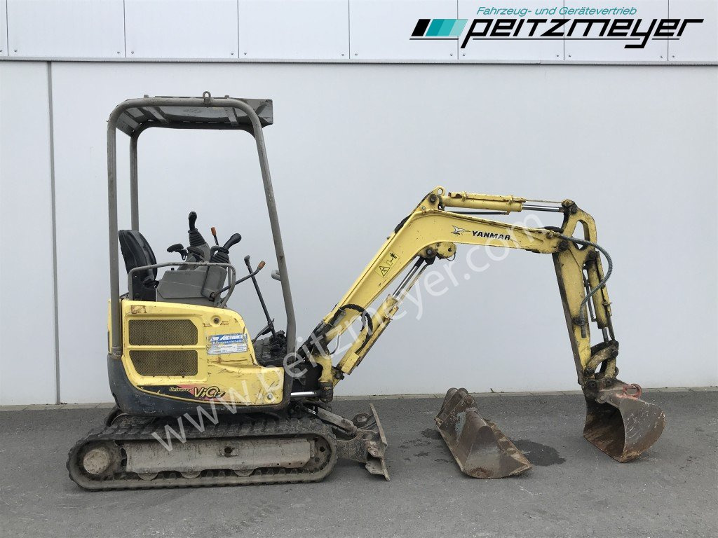Mini excavator YANMAR MINIBAGGER Vio 17 verstellbares Fahrwerk Schnellwechsler mit 60 er und 100 Löffel: picture 10 Mini excavator YANMAR MINIBAGGER Vio 17 verstellbares Fahrwerk Schnellwechsler mit 60 er und 100 Löffel: picture 10