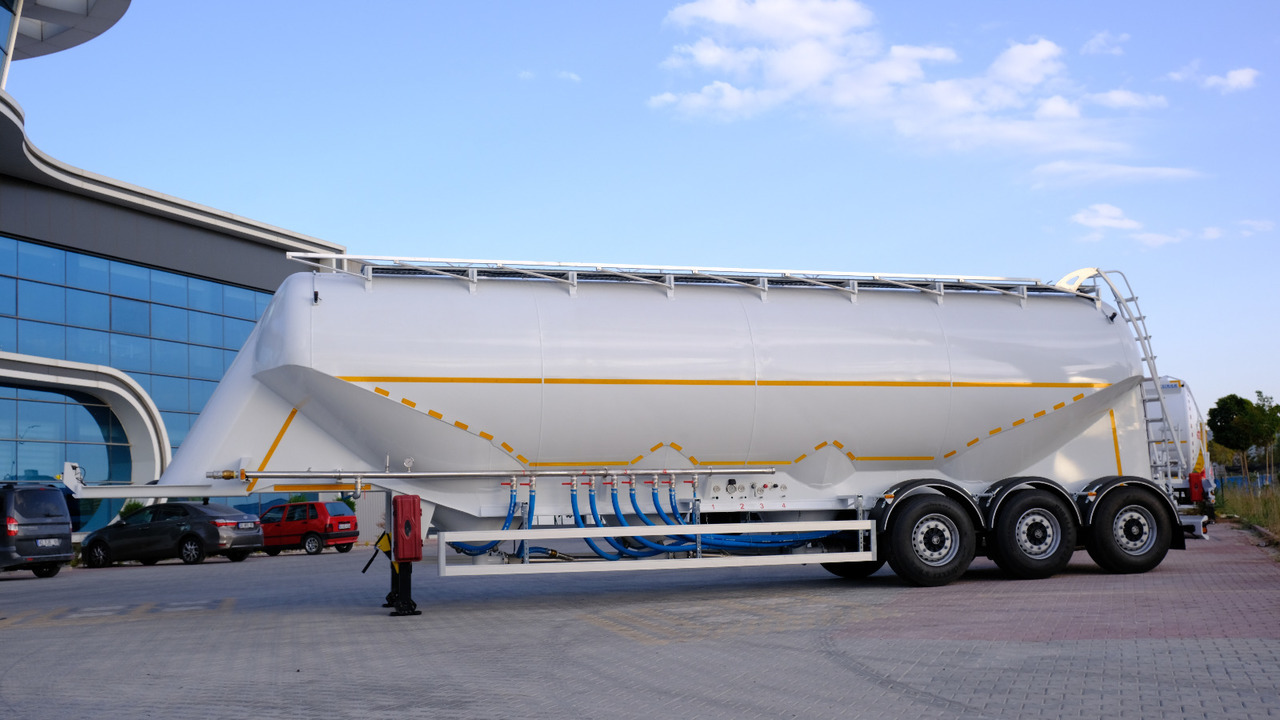 SINAN Flour and Feed W type Silo Bulk Tanker Semitrailer - Silo semi-trailer: picture 1 SINAN Flour and Feed W type Silo Bulk Tanker Semitrailer - Silo semi-trailer: picture 1