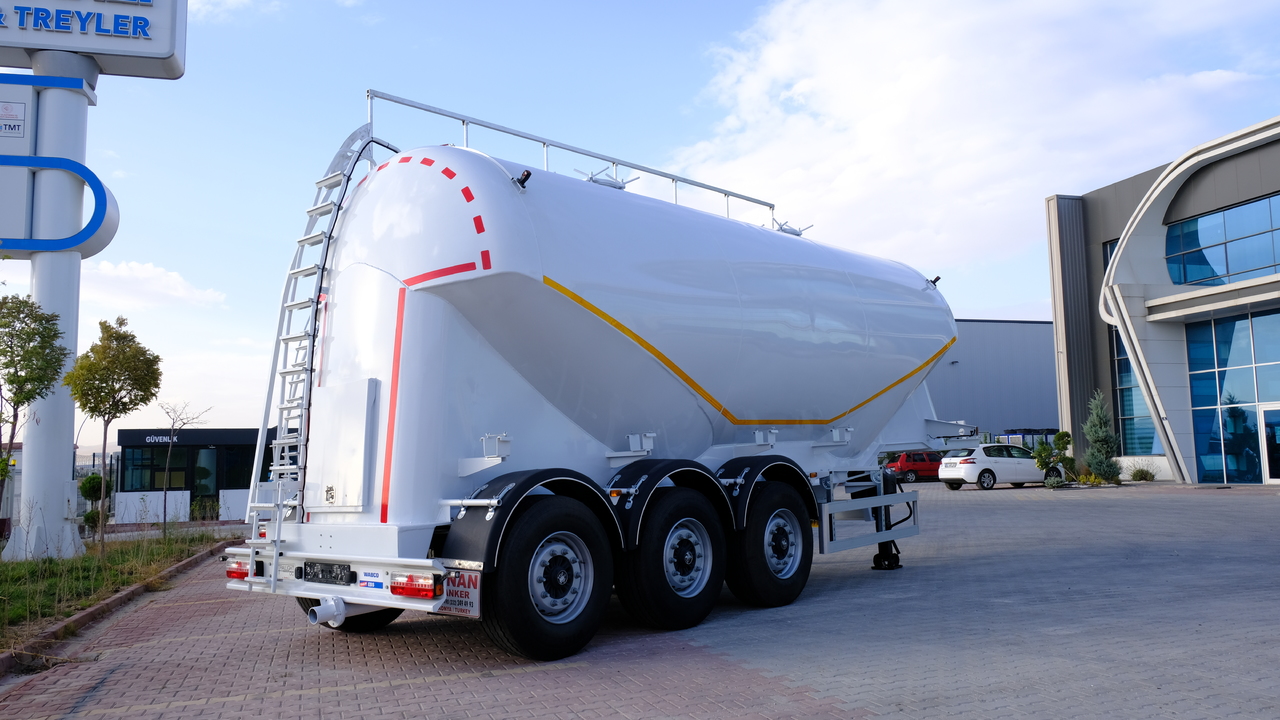 SINAN Flour and Feed W type Silo Bulk Tanker Semitrailer - Silo semi-trailer: picture 2 SINAN Flour and Feed W type Silo Bulk Tanker Semitrailer - Silo semi-trailer: picture 2