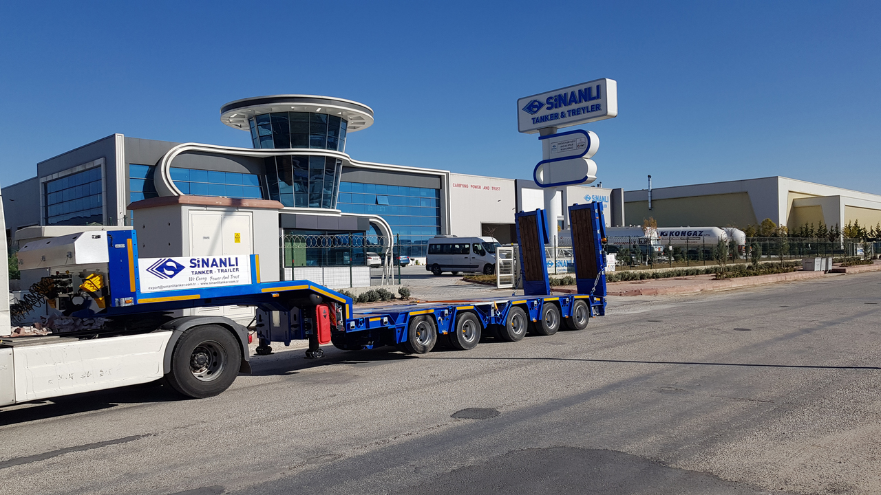 SINAN LOWBED SEMITRAILER - Low loader semi-trailer: picture 2 SINAN LOWBED SEMITRAILER - Low loader semi-trailer: picture 2