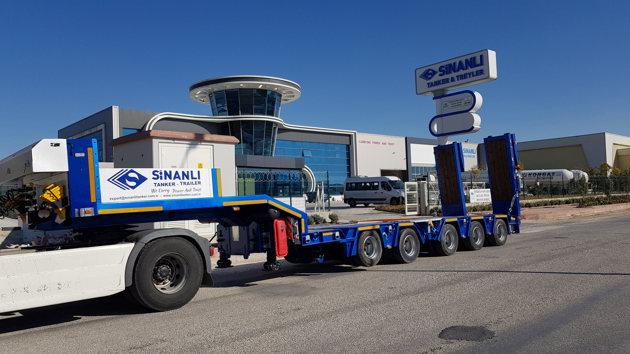 SINAN LOWBED SEMITRAILER - Low loader semi-trailer: picture 4 SINAN LOWBED SEMITRAILER - Low loader semi-trailer: picture 4