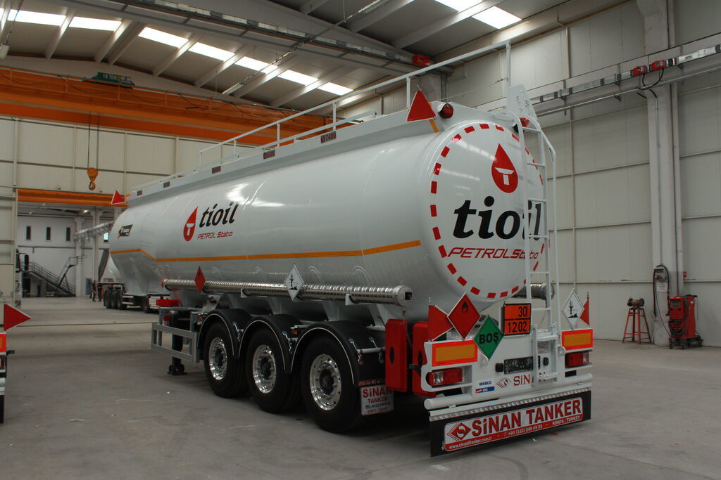 SINAN TANKER-TREYLER Aluminium, fuel tanker- Бензовоз Алюминьевый - Tanker semi-trailer: picture 3 SINAN TANKER-TREYLER Aluminium, fuel tanker- Бензовоз Алюминьевый - Tanker semi-trailer: picture 3