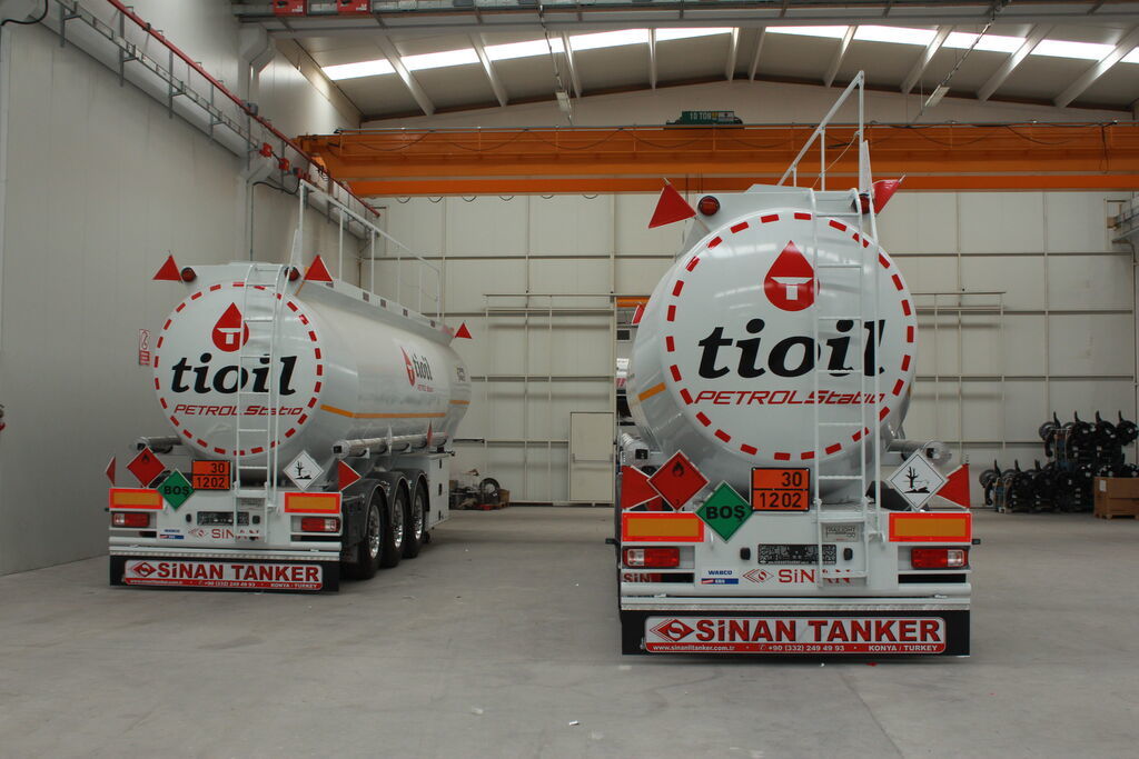 SINAN TANKER-TREYLER Aluminium, fuel tanker- Бензовоз Алюминьевый - Tanker semi-trailer: picture 2 SINAN TANKER-TREYLER Aluminium, fuel tanker- Бензовоз Алюминьевый - Tanker semi-trailer: picture 2