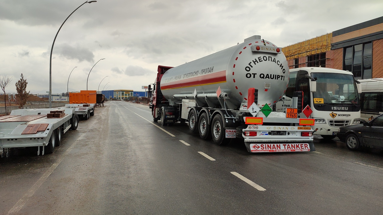 Sinan tanker LPG tanker - Газовоз - Tanker semi-trailer: picture 5 Sinan tanker LPG tanker - Газовоз - Tanker semi-trailer: picture 5