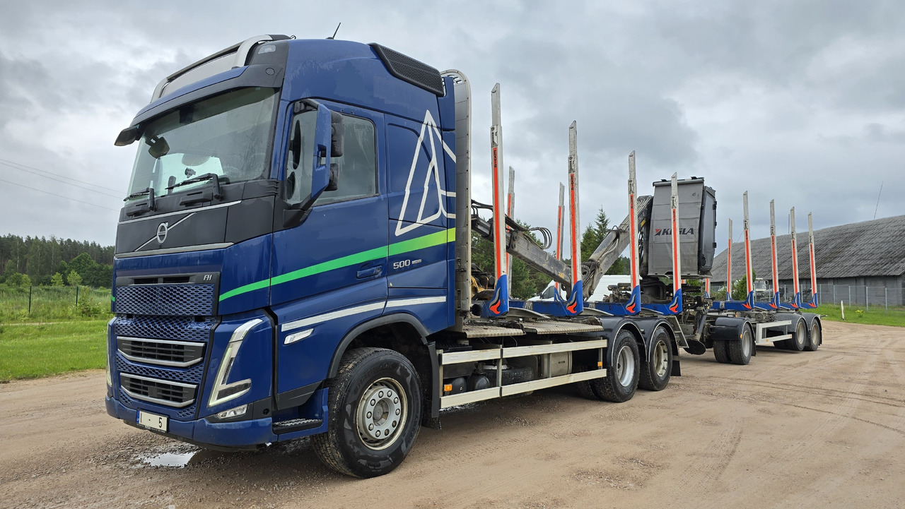 VOLVO FH500 JYKI V31 Kesla - Timber truck: picture 1 VOLVO FH500 JYKI V31 Kesla - Timber truck: picture 1