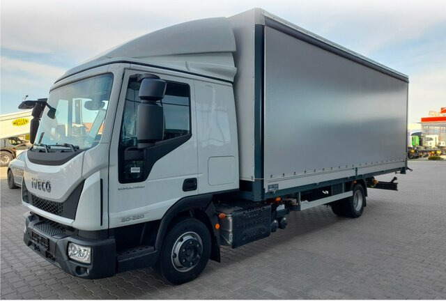 IVECO EuroCargo ML80E22/FP EVI_E - S100 HIGHCOMFORT... - Curtain side truck: picture 1 IVECO EuroCargo ML80E22/FP EVI_E - S100 HIGHCOMFORT... - Curtain side truck: picture 1