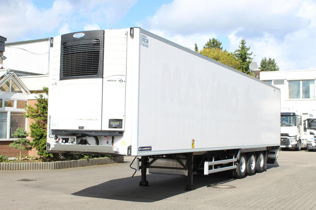 Lamberet CV 1550 Aluboden BPW TW FRC Liftachse - Refrigerated semi-trailer: picture 1 Lamberet CV 1550 Aluboden BPW TW FRC Liftachse - Refrigerated semi-trailer: picture 1