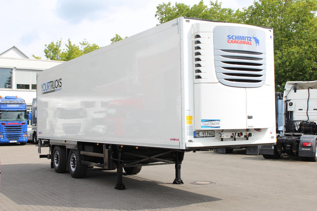 Refrigerated semi-trailer SCHMITZ Blumenbreite TW LBW Lenkachse Rent-Miete: picture 7