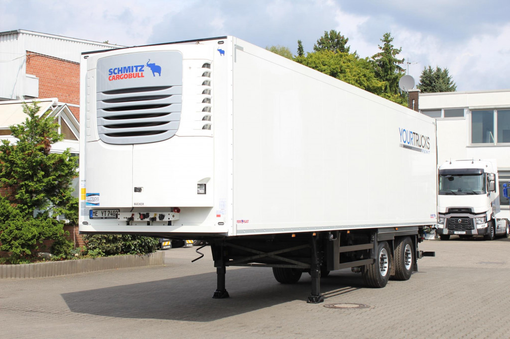 SCHMITZ Blumenbreite TW LBW Lenkachse Rent-Miete - Refrigerated semi-trailer: picture 1 SCHMITZ Blumenbreite TW LBW Lenkachse Rent-Miete - Refrigerated semi-trailer: picture 1