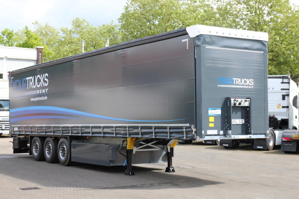 SCHMITZ Plane Edscha Liftachse Pal.-Kasten NEU !!! - Curtainsider semi-trailer: picture 5 SCHMITZ Plane Edscha Liftachse Pal.-Kasten NEU !!! - Curtainsider semi-trailer: picture 5