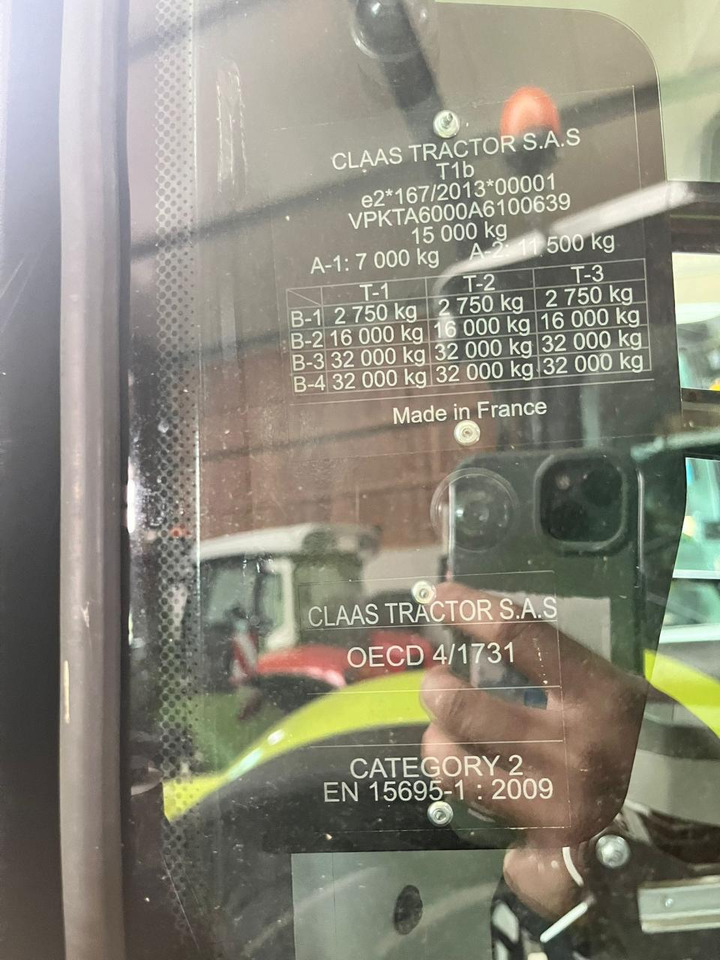 Leasing of CLAAS Axion 870 CMATIC, Cebis Touch, S10-GPS, TOP CLAAS Axion 870 CMATIC, Cebis Touch, S10-GPS, TOP: picture 32