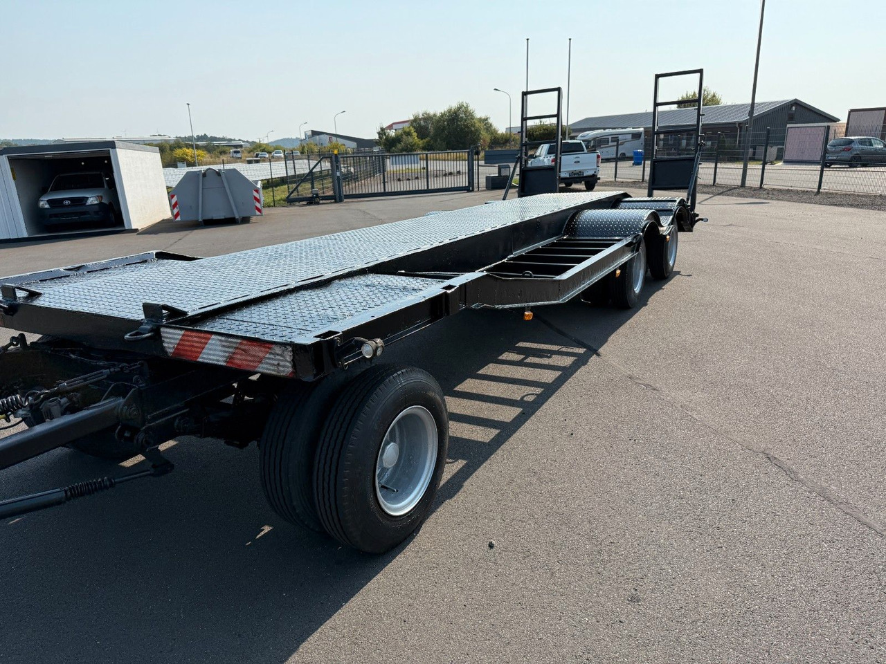 Low loader trailer Bunge TL 16 Z Spezial Tieflader 22 to Blattfederung: picture 8