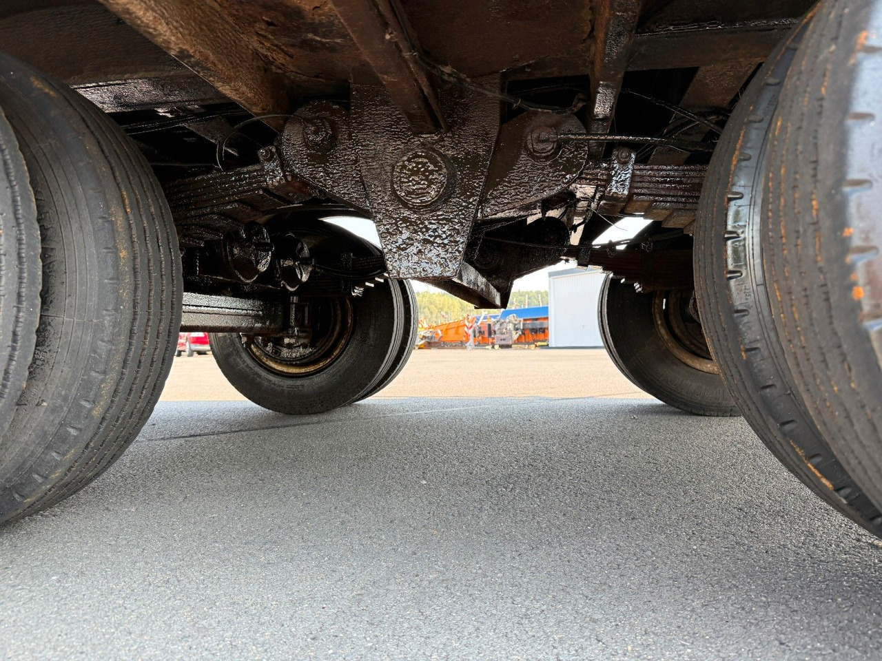 Low loader trailer Bunge TL 16 Z Spezial Tieflader 22 to Blattfederung: picture 11