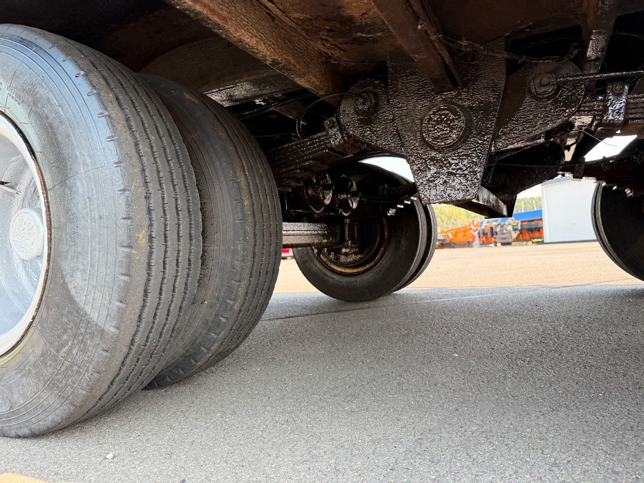 Low loader trailer Bunge TL 16 Z Spezial Tieflader 22 to Blattfederung: picture 10