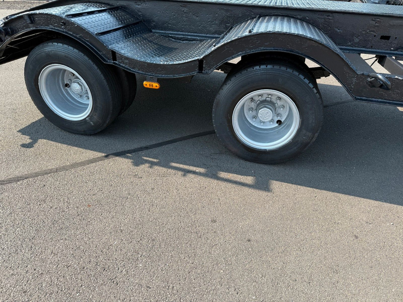 Low loader trailer Bunge TL 16 Z Spezial Tieflader 22 to Blattfederung: picture 13