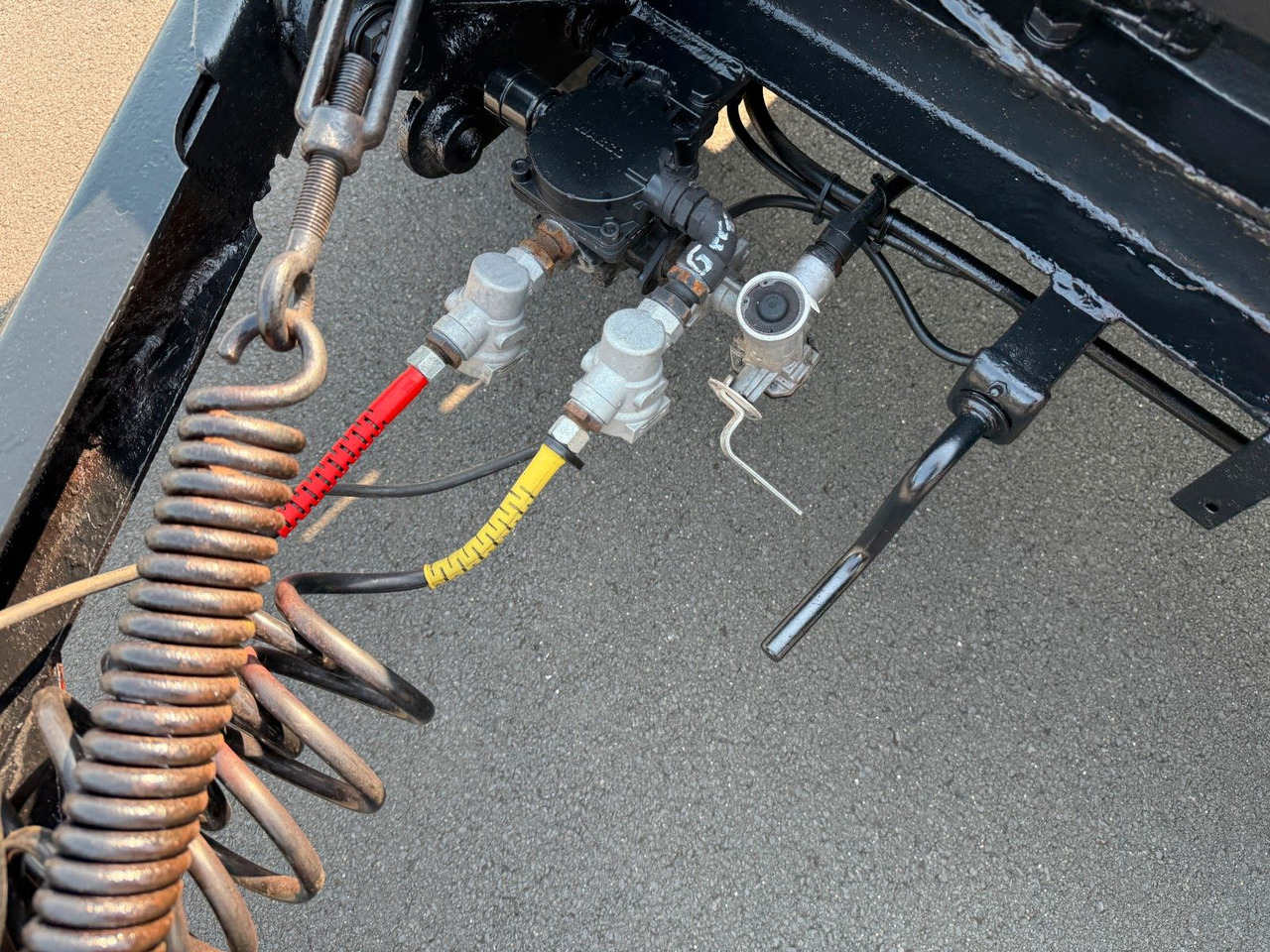 Low loader trailer Bunge TL 16 Z Spezial Tieflader 22 to Blattfederung: picture 6