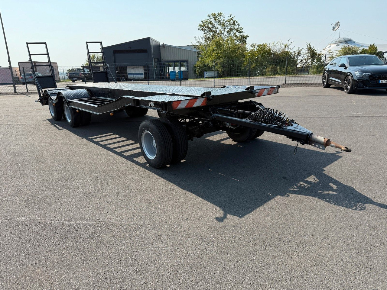 Low loader trailer Bunge TL 16 Z Spezial Tieflader 22 to Blattfederung: picture 14