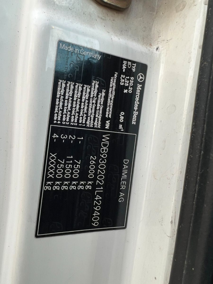 Mercedes-Benz Actros 2532 6x2 MP3 Faun Power Press 524 - Refuse truck: picture 5 Mercedes-Benz Actros 2532 6x2 MP3 Faun Power Press 524 - Refuse truck: picture 5