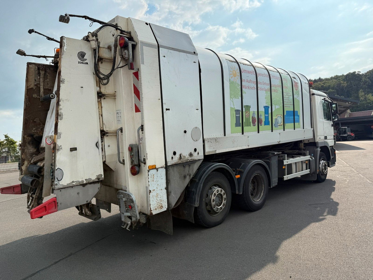 Mercedes-Benz Actros MP3 2532 6x2 Faun Rotorpress 521 - Refuse truck: picture 3 Mercedes-Benz Actros MP3 2532 6x2 Faun Rotorpress 521 - Refuse truck: picture 3