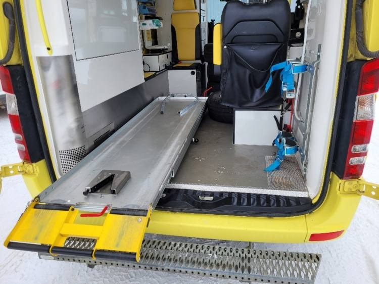 Ambulance MERCEDES – BENZ SPRINTER 3.0D AMBULANCE (TAMLANS) KLIMA, 11.2016, EURO 6: picture 15