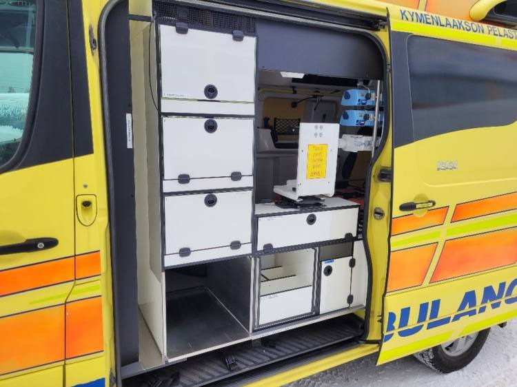 Ambulance MERCEDES – BENZ SPRINTER 3.0D AMBULANCE (TAMLANS) KLIMA, 11.2016, EURO 6: picture 8