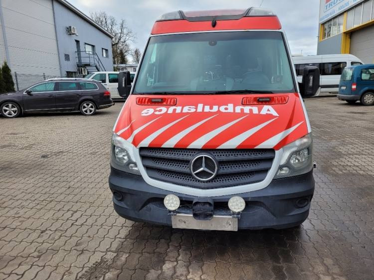 MERCEDES – BENZ SPRINTER 319 3.0D AMBULANCE (PROFILE) KLIMA, 6.2017, EURO 6 - Ambulance: picture 3 MERCEDES – BENZ SPRINTER 319 3.0D AMBULANCE (PROFILE) KLIMA, 6.2017, EURO 6 - Ambulance: picture 3