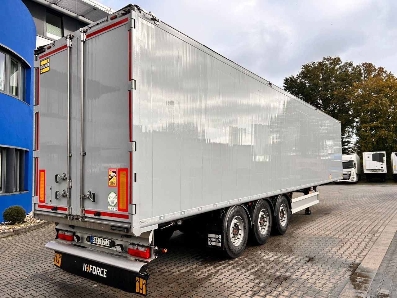 Kraker K-Force, 92 m³; 10mm Boden, Funk - Walking floor semi-trailer: picture 3 Kraker K-Force, 92 m³; 10mm Boden, Funk - Walking floor semi-trailer: picture 3