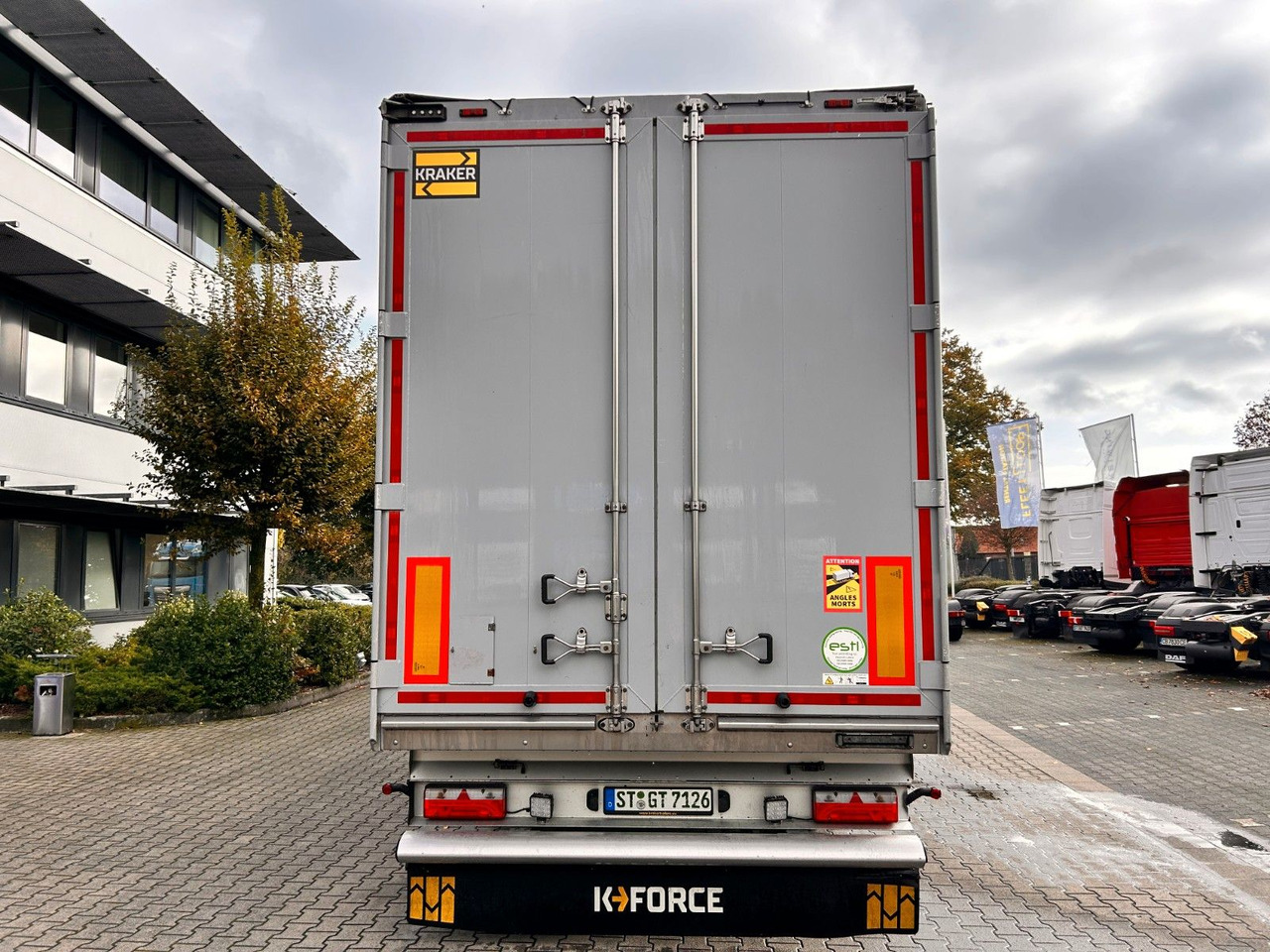 Kraker K-Force, 92 m³; 10mm Boden, Funk - Walking floor semi-trailer: picture 4 Kraker K-Force, 92 m³; 10mm Boden, Funk - Walking floor semi-trailer: picture 4