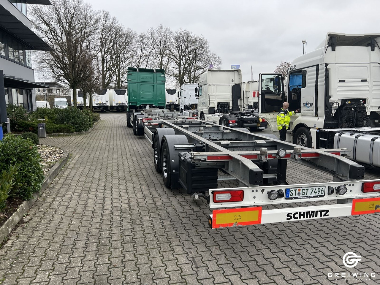 Schmitz Cargobull ZWF 18/L-20' MIDI - Container transporter/ Swap body trailer: picture 3 Schmitz Cargobull ZWF 18/L-20' MIDI - Container transporter/ Swap body trailer: picture 3