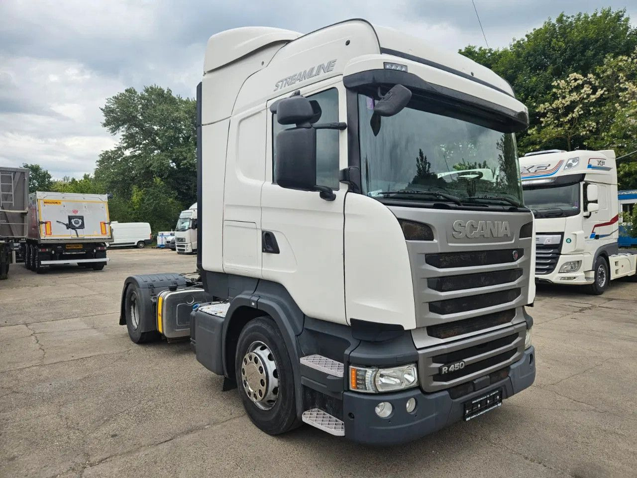 Scania R450 Hydraulics, HighLine, Standklima 2 units - Tractor unit: picture 2 Scania R450 Hydraulics, HighLine, Standklima 2 units - Tractor unit: picture 2