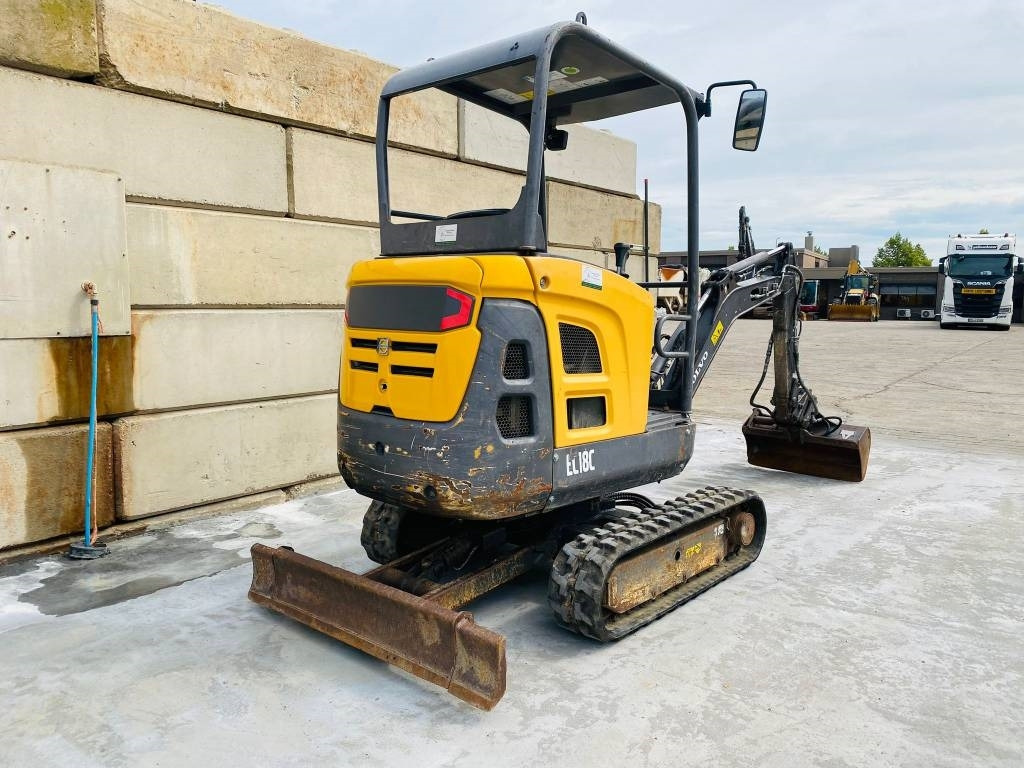 Volvo EC 18 C - Mini excavator: picture 3 Volvo EC 18 C - Mini excavator: picture 3