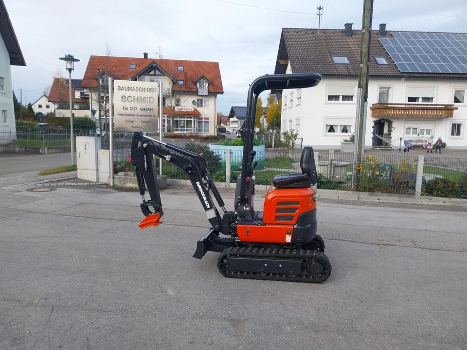 Eurocomach 10 ZT Minibagger Microbagger Bagger Kettenbagger - Mini excavator: picture 1 Eurocomach 10 ZT Minibagger Microbagger Bagger Kettenbagger - Mini excavator: picture 1