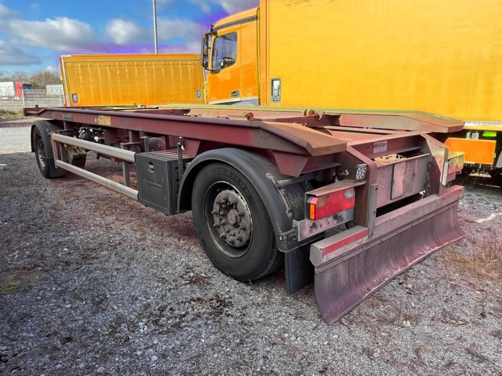 HUEFFERMANN 2-achs Abrollanhänger HAR 18.70 Containeranhänger Außenrollenanhg. - Roll-off/ Skip trailer: picture 3 HUEFFERMANN 2-achs Abrollanhänger HAR 18.70 Containeranhänger Außenrollenanhg. - Roll-off/ Skip trailer: picture 3