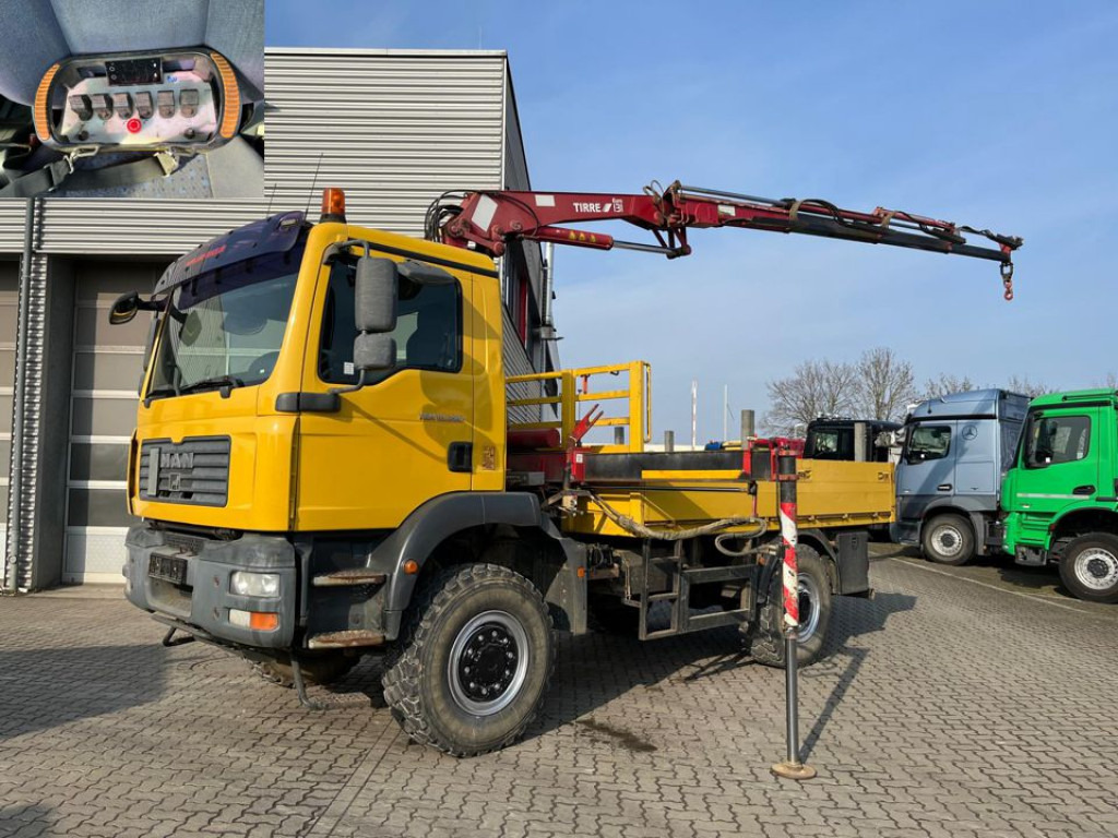 MAN MAN TG-M Pritsche Kran 18.280 4x4 Singelreifen Funkfernbedienung - Dropside/ Flatbed truck, Crane truck: picture 3 MAN MAN TG-M Pritsche Kran 18.280 4x4 Singelreifen Funkfernbedienung - Dropside/ Flatbed truck, Crane truck: picture 3