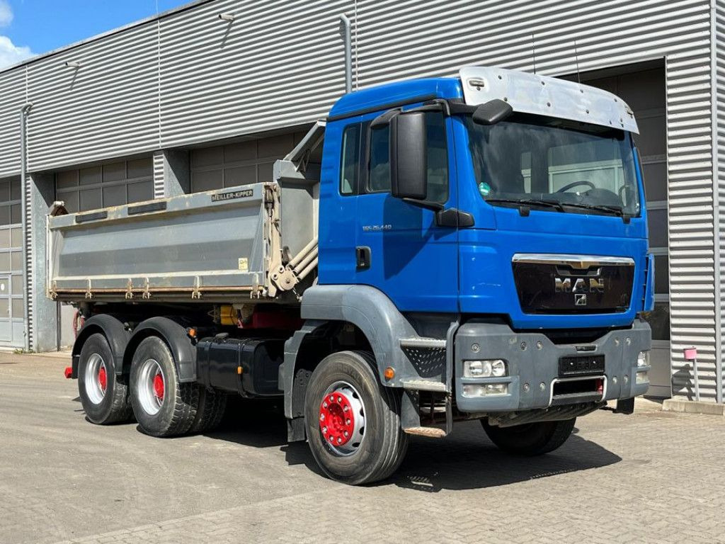 MAN TG-S 26.440 6x4 BB 3-Achs Kipper MeillerSchalter MAN TG-S 26.440 6x4 BB 3-Achs Kipper MeillerSchalter - Tipper: picture 2 MAN TG-S 26.440 6x4 BB 3-Achs Kipper MeillerSchalter MAN TG-S 26.440 6x4 BB 3-Achs Kipper MeillerSchalter - Tipper: picture 2