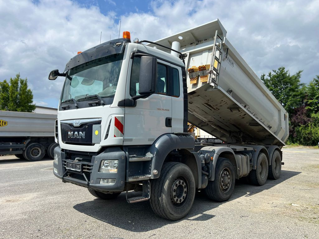 MAN TG-S 35.400 8x6H 4 Achs Muldenkipper Carnehl - Skip loader truck: picture 1 MAN TG-S 35.400 8x6H 4 Achs Muldenkipper Carnehl - Skip loader truck: picture 1