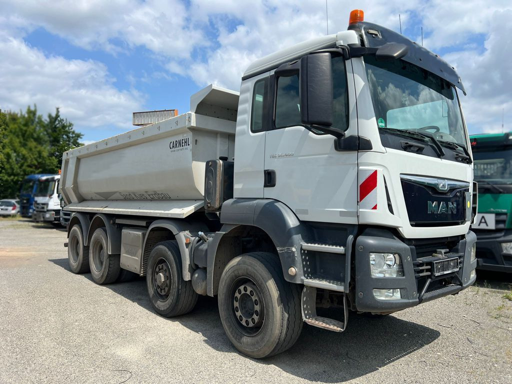 MAN TG-S 35.400 8x6H 4 Achs Muldenkipper Carnehl - Skip loader truck: picture 2 MAN TG-S 35.400 8x6H 4 Achs Muldenkipper Carnehl - Skip loader truck: picture 2