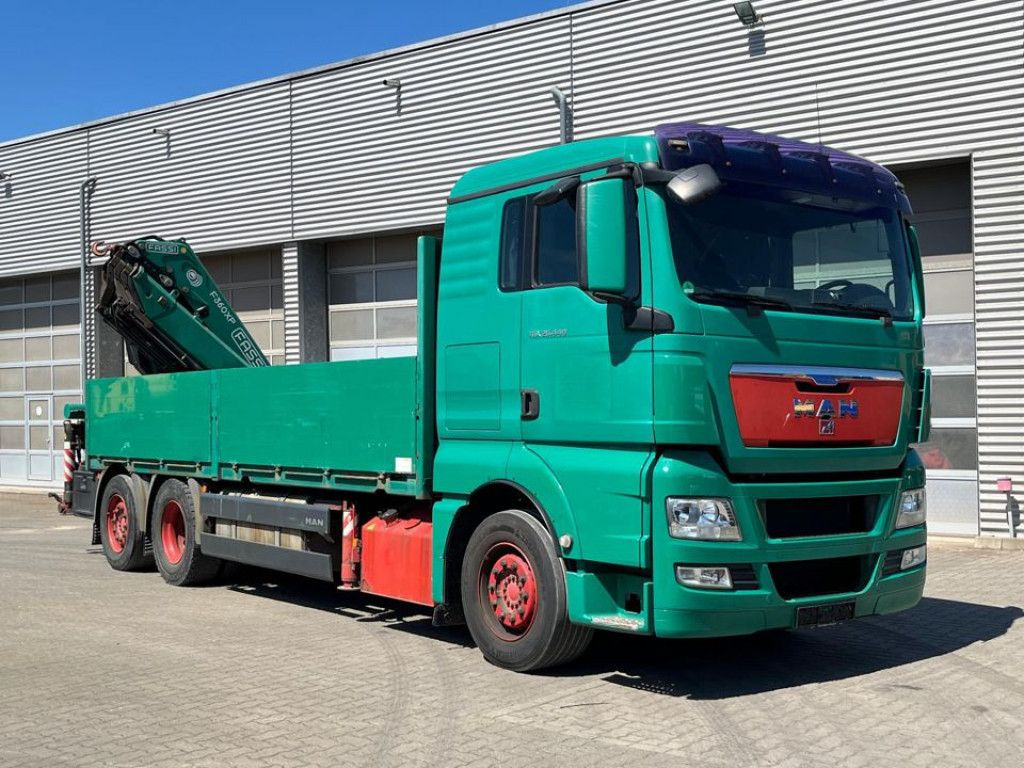 MAN TG-X 26.440 6x2-2 BL Pritsche Heckkran Fassi 360 - Crane truck: picture 2 MAN TG-X 26.440 6x2-2 BL Pritsche Heckkran Fassi 360 - Crane truck: picture 2